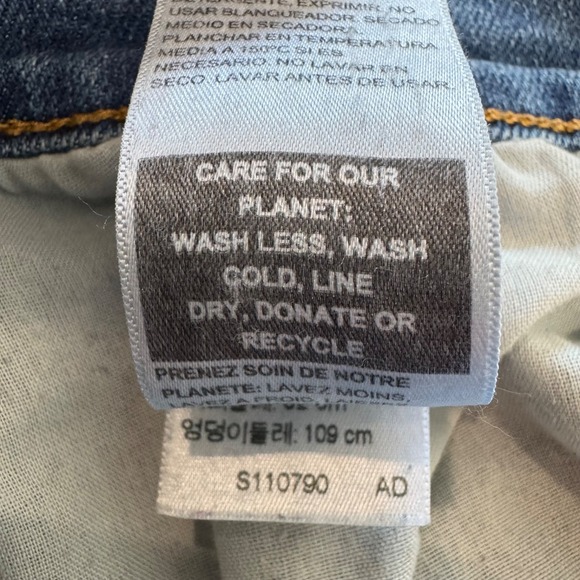 Womens Denim Signature‎ Levi Strauss Heritage High Rise 3" Shorts - Picture 5 of 7